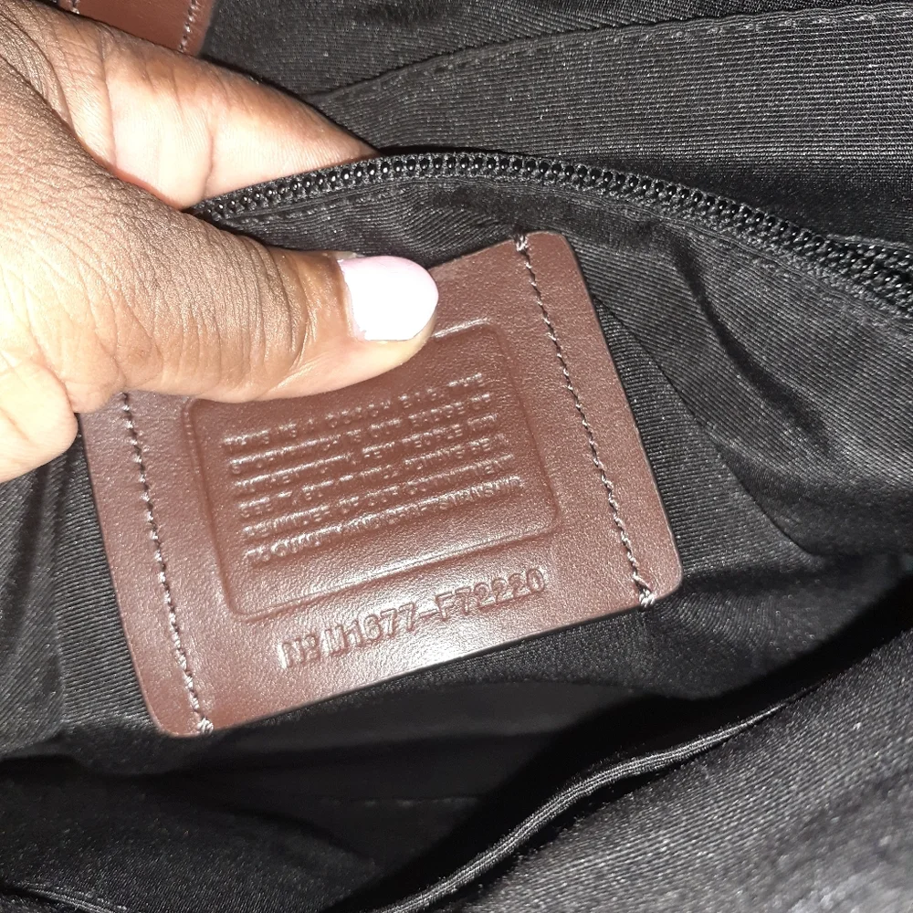 Coach signature Messenger bag